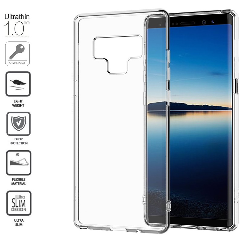 Permatomas silikoninis dėkliukas 1.0 mm. (Samsung GALAXY NOTE 9) Permatomas silikoninis dėkliukas 1.0 mm. (Samsung GALAXY NOTE 9)